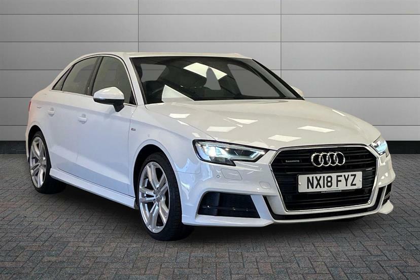 Audi A3 2.0 Tfsi Quattro S Line S Tronic White