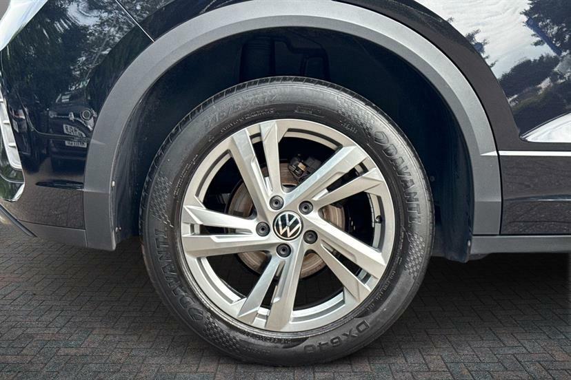 Volkswagen T-Roc 1.5 Tsi R-line Dsg MM22KVA Black #5