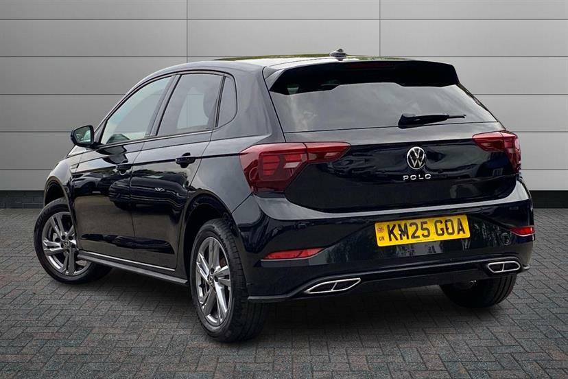 Volkswagen Polo 1.0 Tsi 115 R-line Dsg KM25GOA Black #3