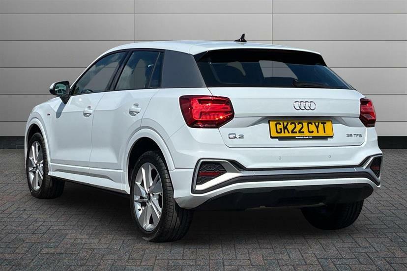 Audi Q2 35 Tfsi S Line S Tronic GK22CYT White #3