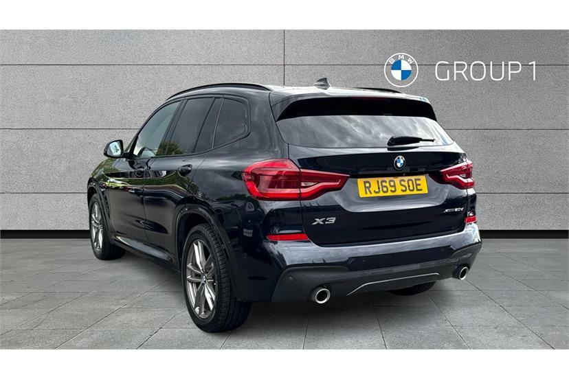 BMW X3 Xdrive20d M Sport Step RJ69SOE Black #2