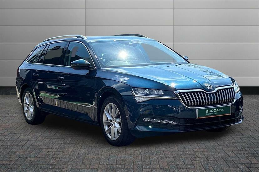 Skoda Superb 2.0 Tdi Cr Se Technology Blue