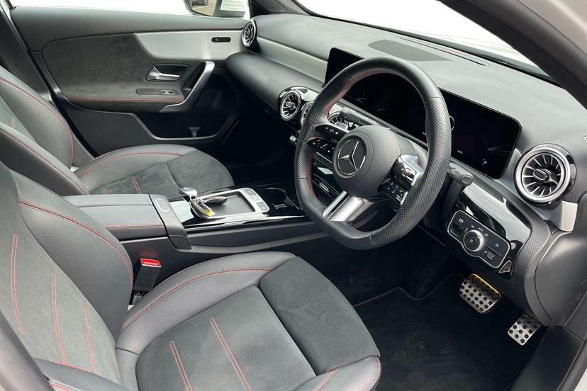 Mercedes-Benz A Class A200d Amg Line Executive White #5