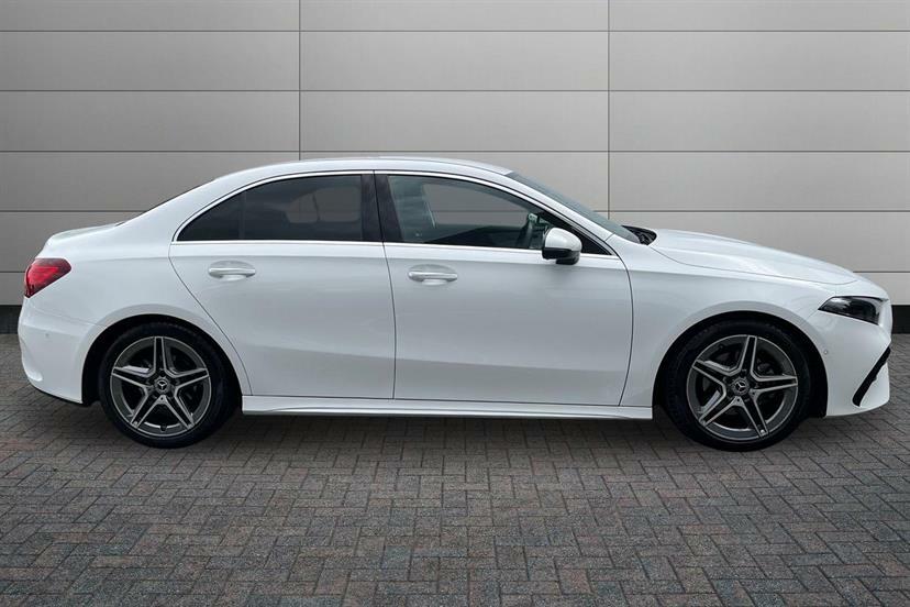 Mercedes-Benz A Class A200d Amg Line Executive White #3