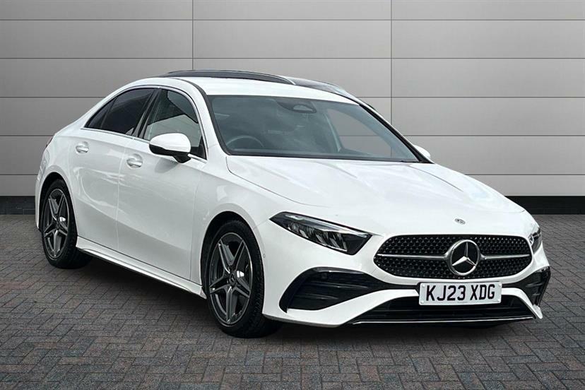 Mercedes-Benz A Class A200d Amg Line Executive White