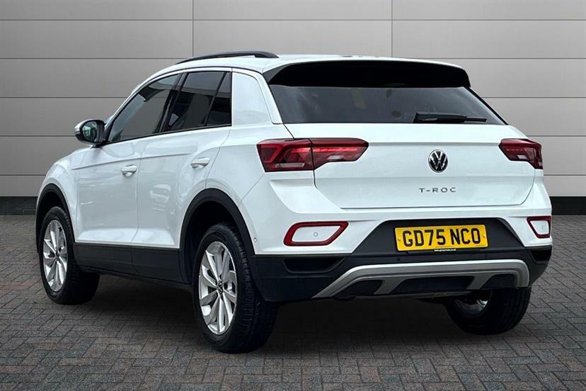 Volkswagen T-Roc 1.5 Tsi Match Dsg GD75NCO White #3
