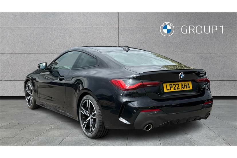 BMW 4 Series 420I M Sport Step LP22AHA Black #2