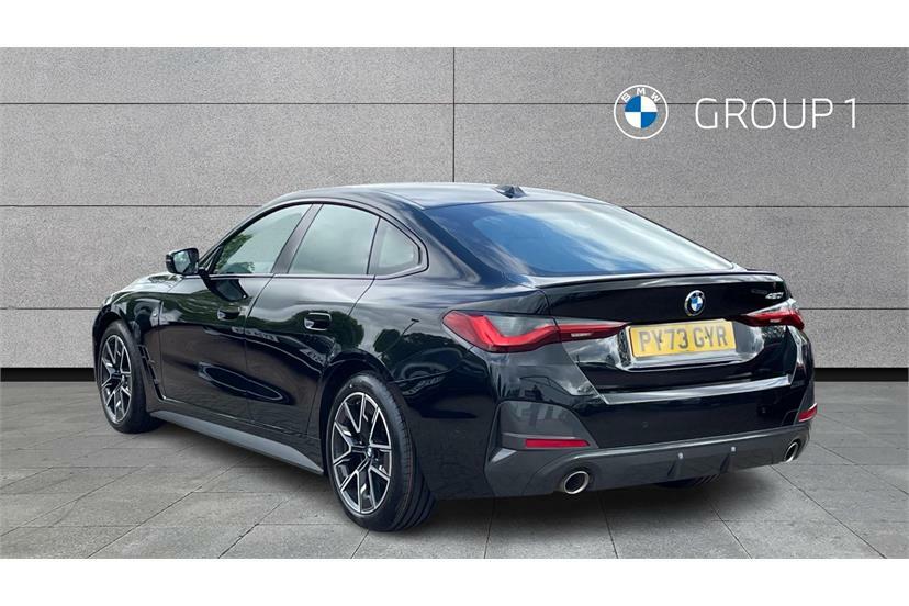 BMW 4 Series 420I M Sport Step PY73GYR Black #2