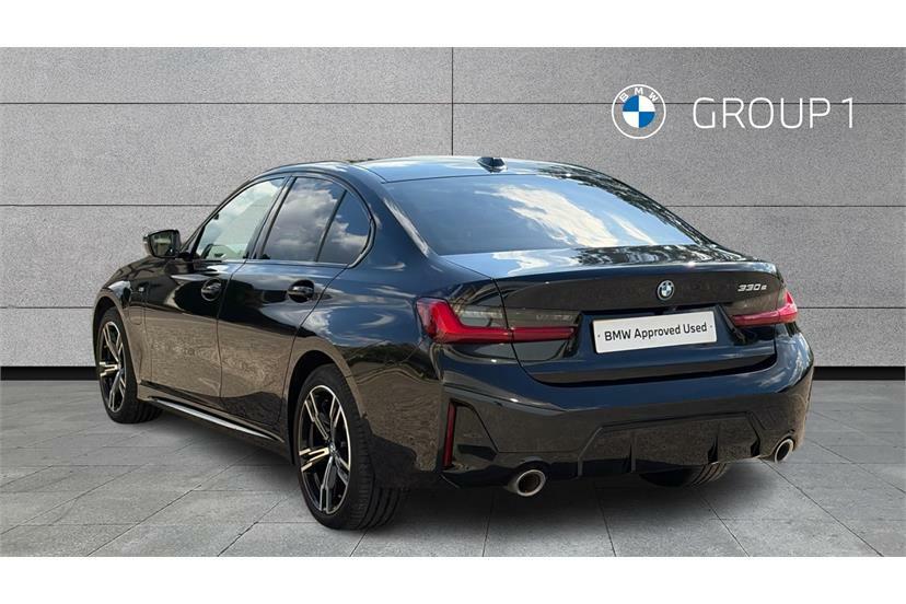 BMW 3 Series 330E M Sport Step LS24SVD Black #2