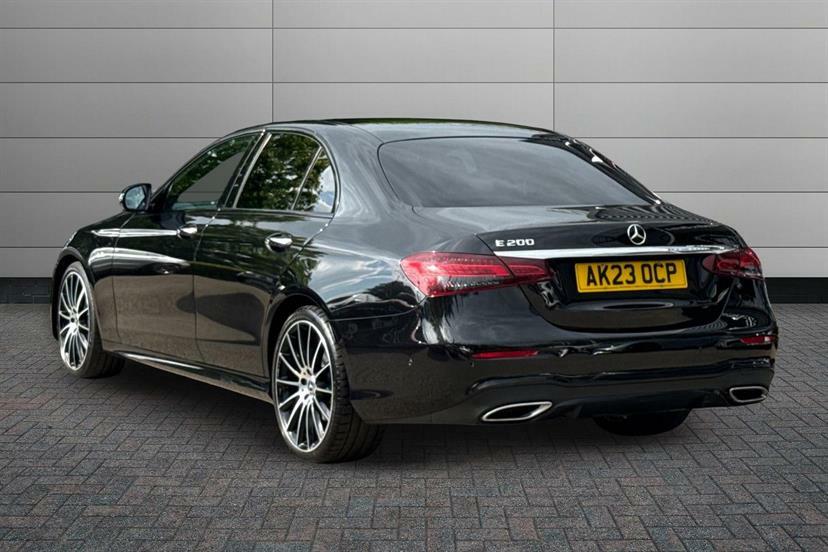 Mercedes-Benz E Class E200 Amg Line Night Edition Prem 9G-tronic Black #2
