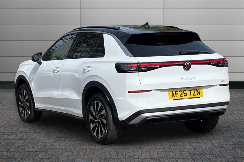 Volkswagen T-Roc 1.5 Etsi 150 Life Dsg AF26TZN White #3