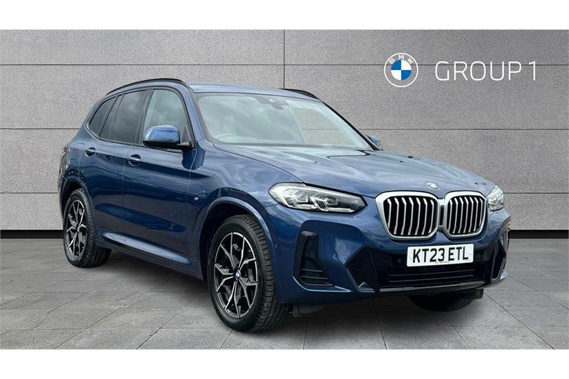 BMW X3 Xdrive20d Mht M Sport Step Blue