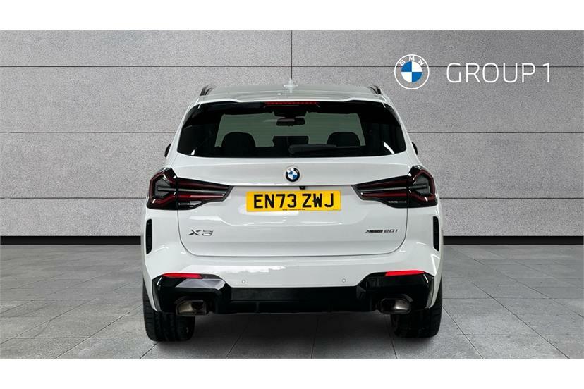 BMW X3 Xdrive20i Mht M Sport Step EN73ZWJ White #2