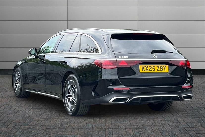 Mercedes-Benz E Class E200 Amg Line 9G-tronic KX25ZBY Black #2