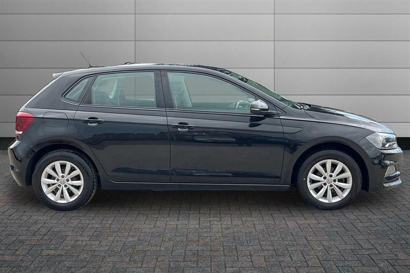 Volkswagen Polo 1.0 Tsi 95 Se DY68EYU Black #4