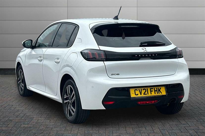 Peugeot 208 1.2 Puretech 100 Allure Premium CV21FHK White #3