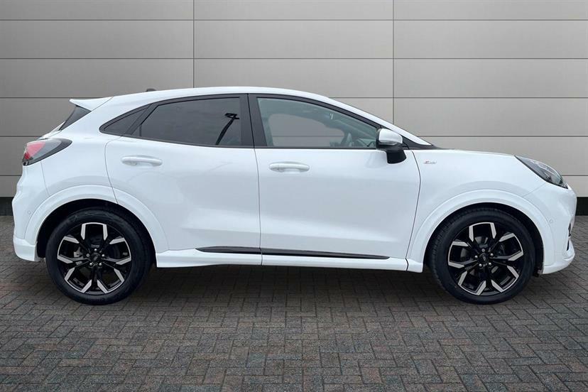 Ford Puma 1.0 Ecoboost Hybrid Mhev 155 St-line X EK72VTY White #4