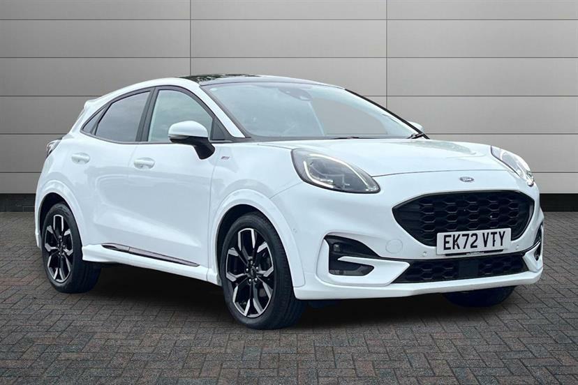 Ford Puma 1.0 Ecoboost Hybrid Mhev 155 St-line X White
