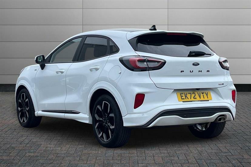 Ford Puma 1.0 Ecoboost Hybrid Mhev 155 St-line X EK72VTY White #3