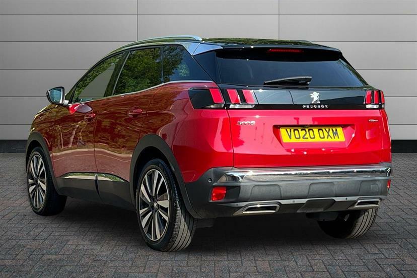 Peugeot 3008 1.6 Puretech 180 Gt Line Premium Eat8 Red #3
