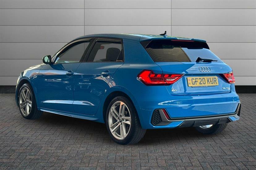 Audi A1 35 Tfsi S Line S Tronic Tech Pack GF20KUR Blue #3