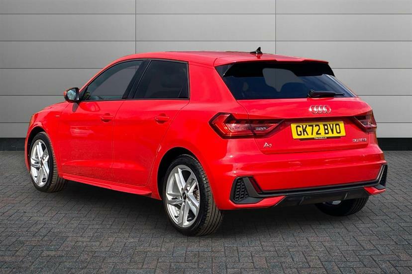 Audi A1 30 Tfsi 110 S Line GK72BVO Red #3
