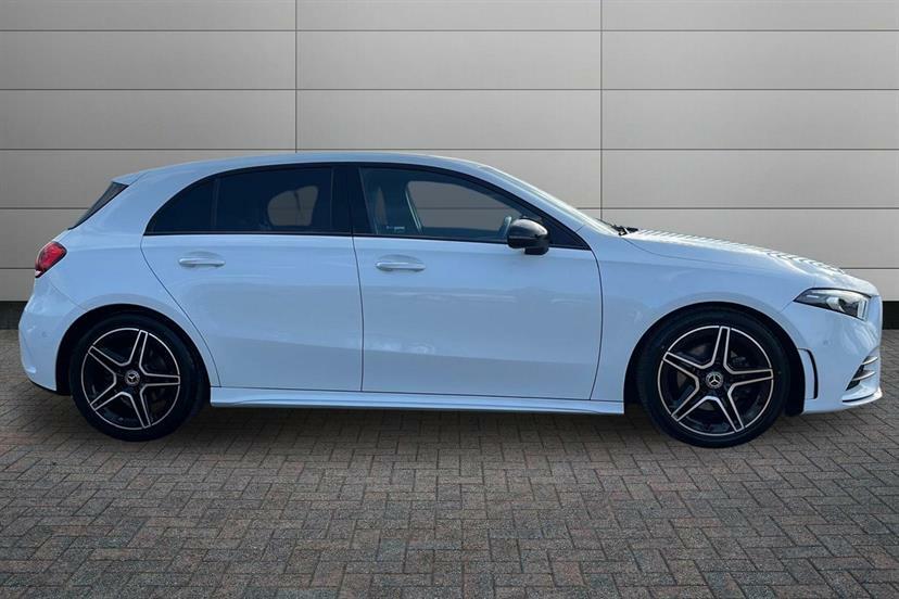Mercedes-Benz A Class A200 Amg Line Premium KN23ZDH White #3