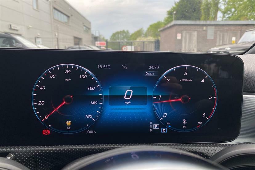 Mercedes-Benz A Class A180d 2.0 Amg Line Executive KN23YKG Grey #6