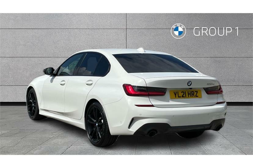 BMW 3 Series 320D Mht M Sport Step YL21HRZ White #2