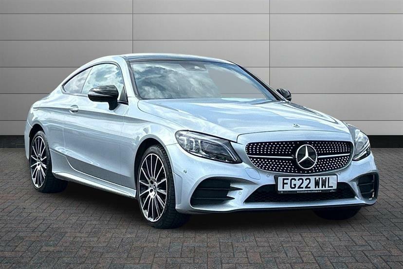 Mercedes-Benz C Class C300d 4Matic Amg Line Night Ed Prem 9G-tronic Silver