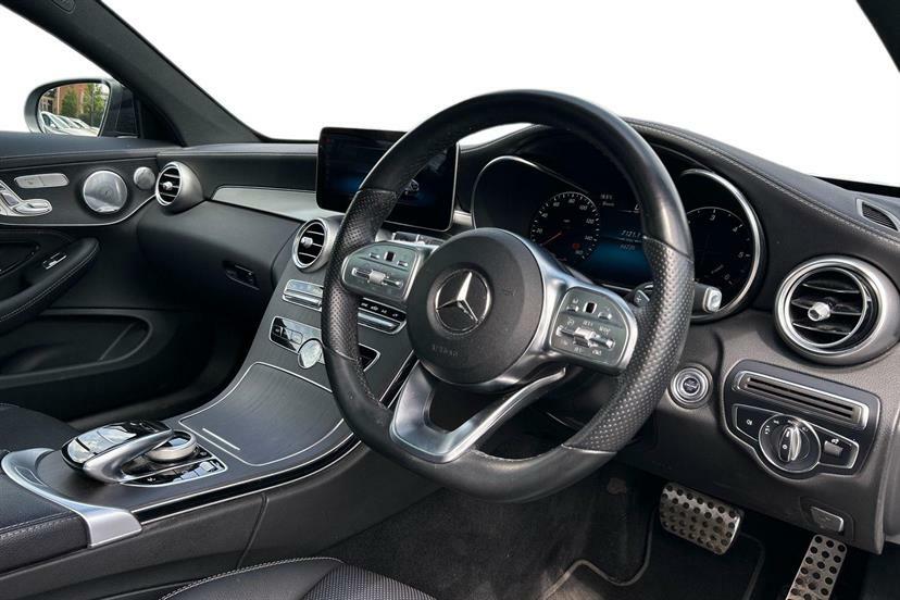 Mercedes-Benz C Class C300d 4Matic Amg Line Night Ed Prem 9G-tronic FG22WWL Silver #5