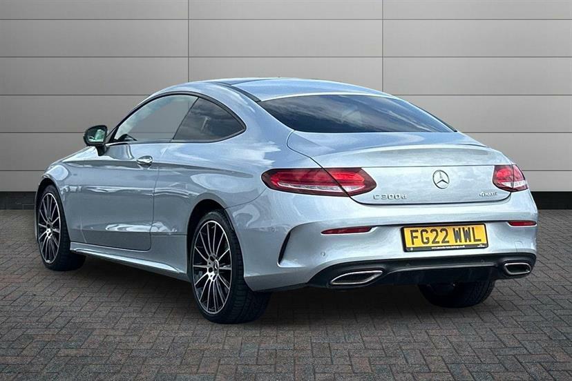 Mercedes-Benz C Class C300d 4Matic Amg Line Night Ed Prem 9G-tronic FG22WWL Silver #2