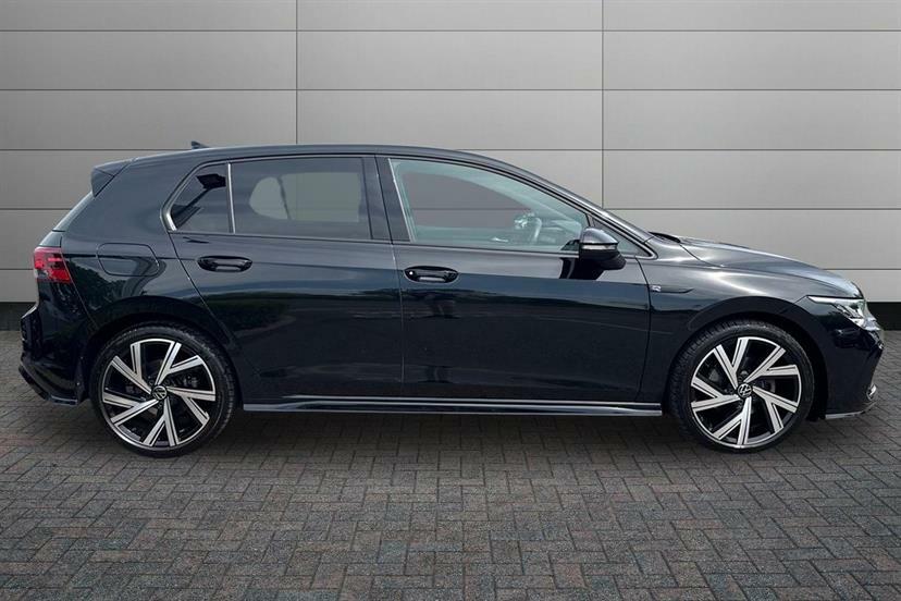 Volkswagen Golf 1.5 Etsi 150 R-line Dsg KN74WBL Black #4