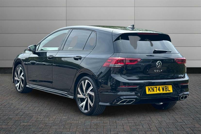 Volkswagen Golf 1.5 Etsi 150 R-line Dsg KN74WBL Black #3
