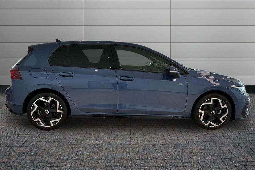 Volkswagen Golf 2.0 Tdi 150 R-line Dsg Blue #4