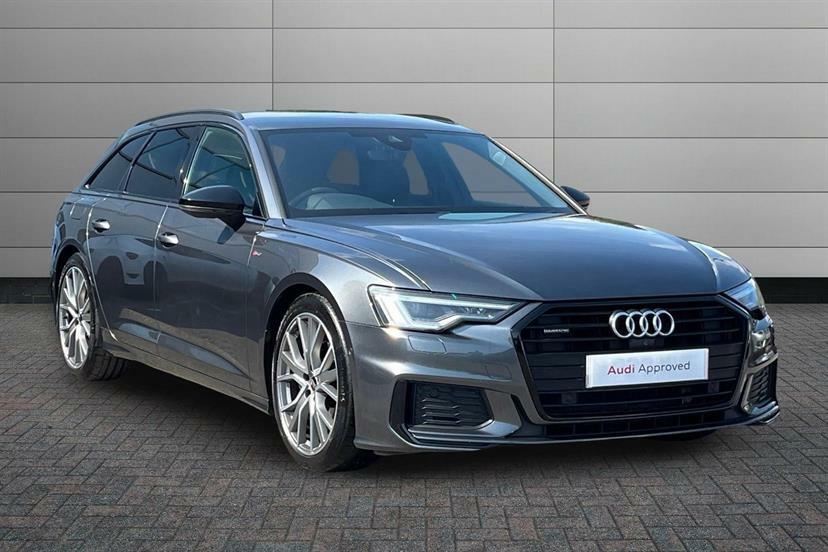Audi A6 40 Tdi Quattro Black Edition S Tronic Cs Grey