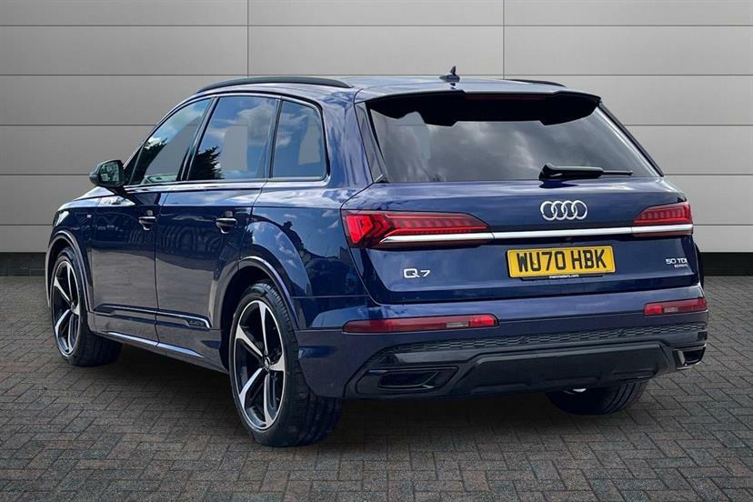 Audi Q7 50 Tdi Quattro Black Edition Tiptronic WU70HBK Blue #3