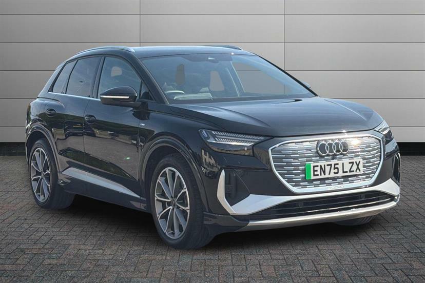 Audi Q4 E Tron 150Kw 40 63Kwh S Line Leather Black
