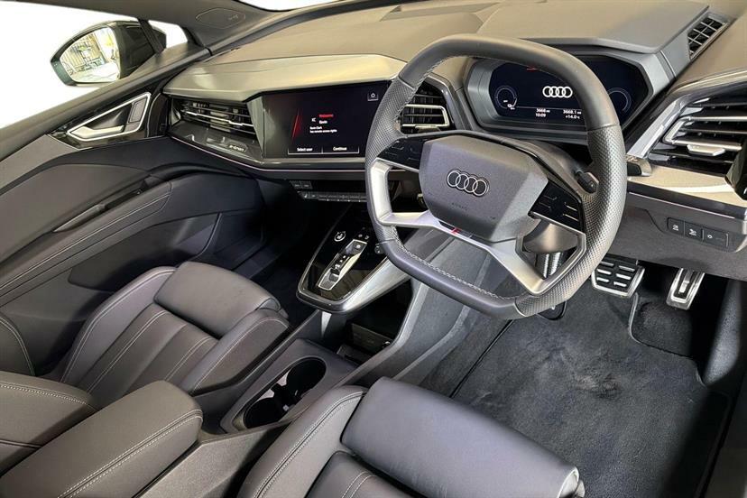Audi Q4 E Tron 150Kw 40 63Kwh S Line Leather EN75LZX Black #6