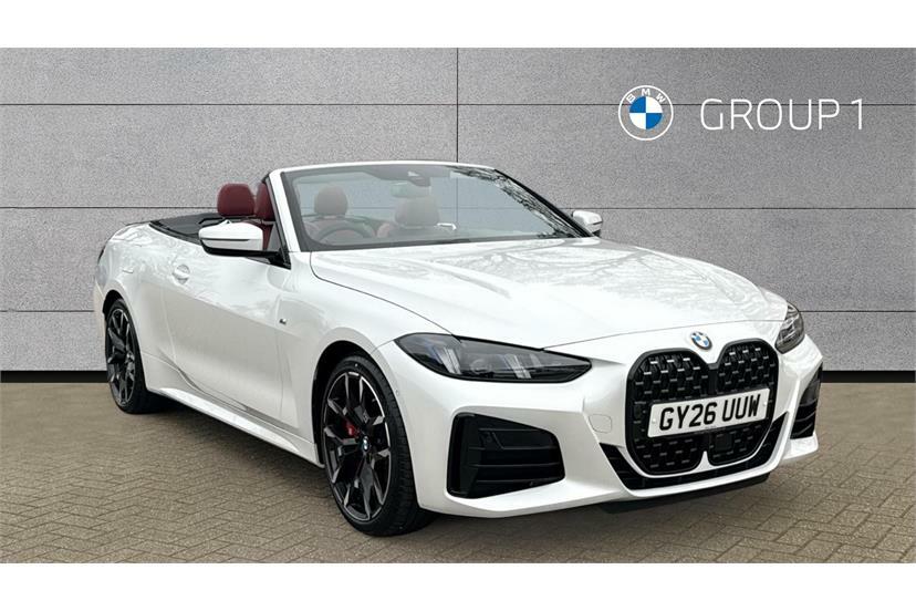 BMW 4 Series 420I M Sport Step White