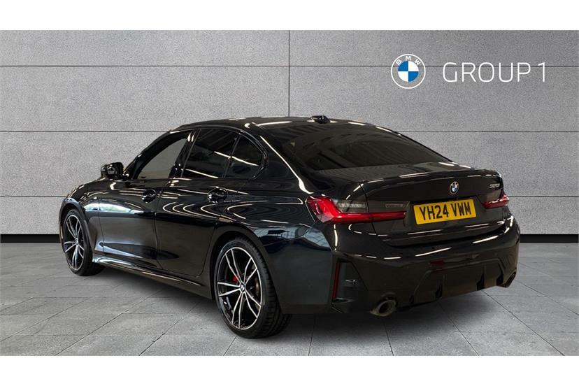 BMW 3 Series 320I M Sport Step YH24VWM Black #2