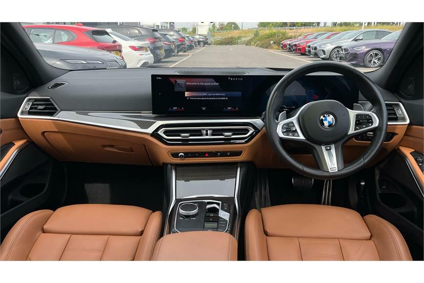 BMW 3 Series M340d Xdrive Mht Step RF24ZHM Blue #4
