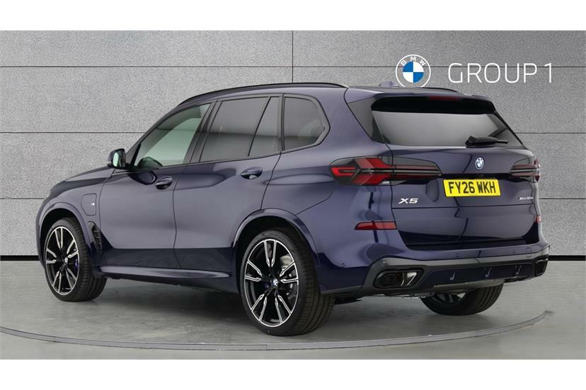 BMW X5 Xdrive50e M Sport FY26WKH Blue #2