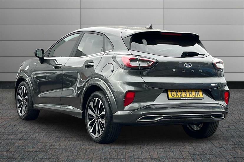 Ford Puma 1.0 Ecoboost Hybr Mhev 155 St-line Vignale Dct GX23HJK Grey #3