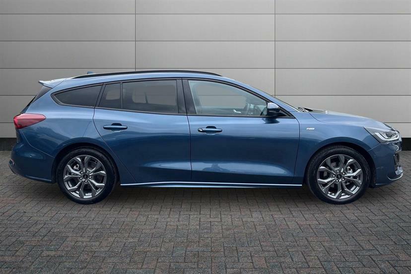 Ford Focus 1.0 Ecoboost Hybrid Mhev St-line EK75PDV Blue #4