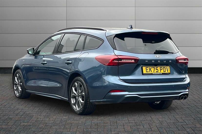 Ford Focus 1.0 Ecoboost Hybrid Mhev St-line EK75PDV Blue #3