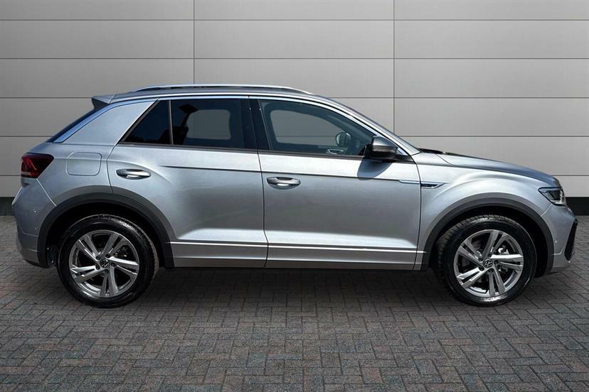 Volkswagen T-Roc 2.0 Tdi 150 Evo R-line Dsg KR25XAZ Silver #4