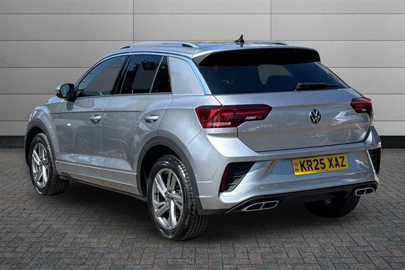 Volkswagen T-Roc 2.0 Tdi 150 Evo R-line Dsg KR25XAZ Silver #3