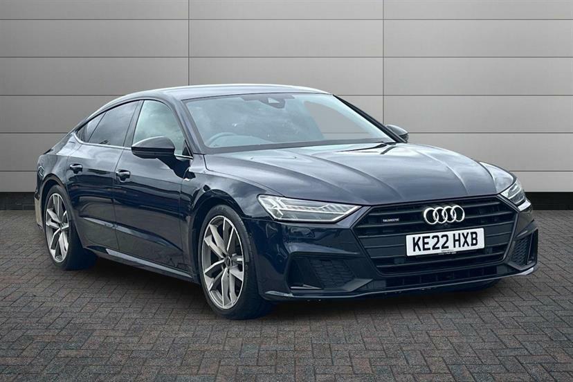 Audi A7 40 Tdi Quattro Black Edition S Tronic Cs Blue