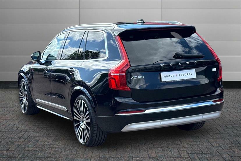 Volvo XC90 2.0 T8 455 Rc Phev Inscription Pro Awd CA22JNO Black #3